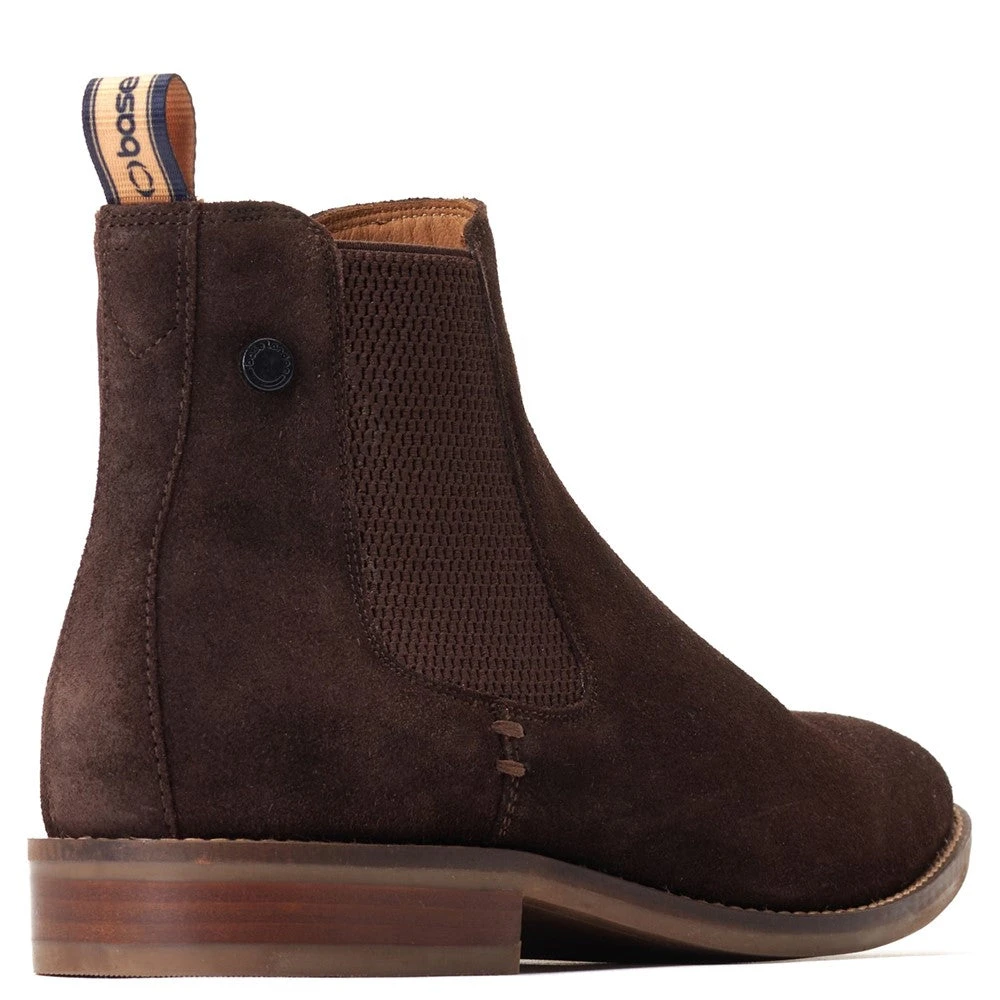 Base London Virgil Suede Chelsea Boots Brown - Image 3