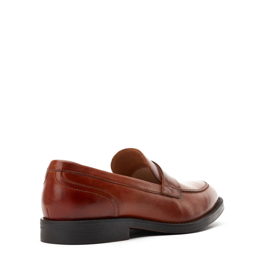 Base London Kennedy Washed Loafers Tan - Image 4