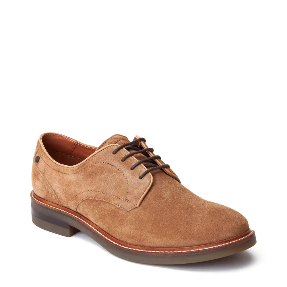Base London Mawley Suede Derby Shoes Ginger - Image 2