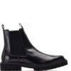 Base London Utah Waxy Chelsea Boots Black