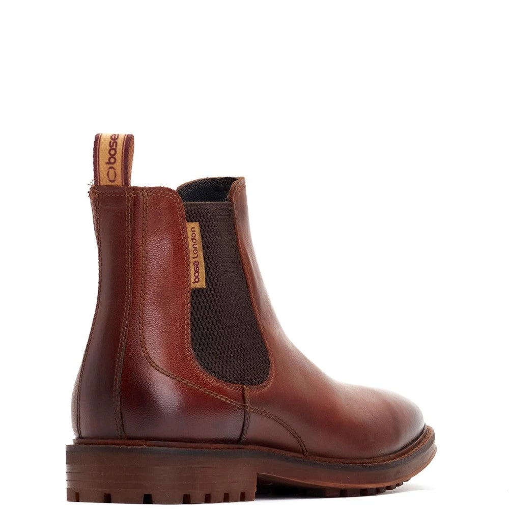Base London Douglas Grain Chelsea Boots Tan - Image 3