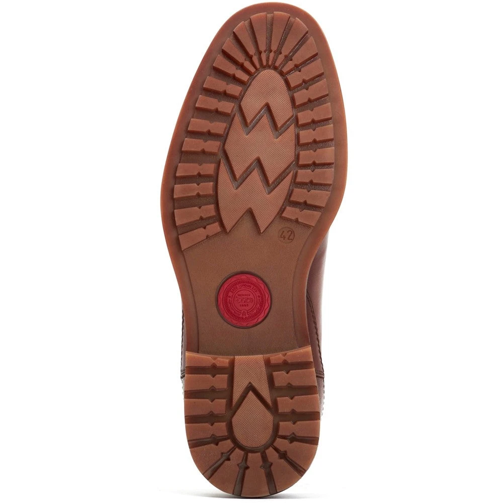 Base London Douglas Grain Chelsea Boots Tan - Image 4