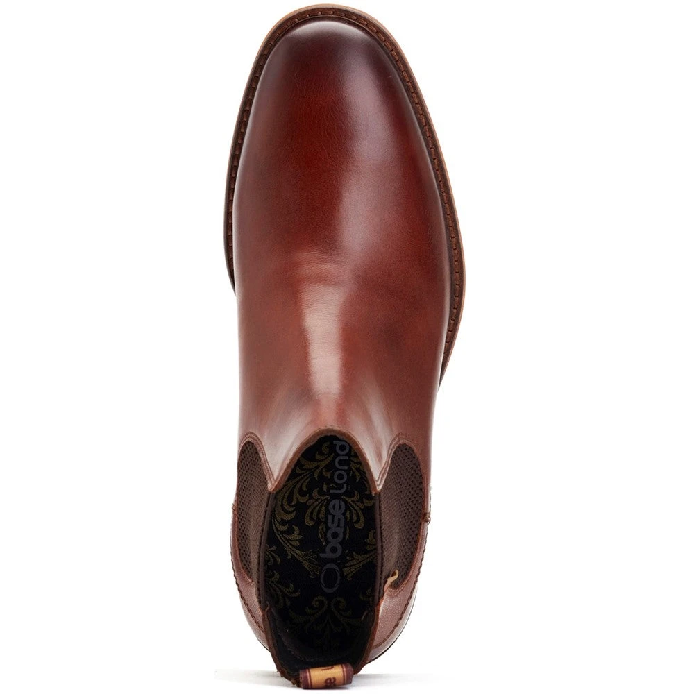 Base London Douglas Grain Chelsea Boots Tan - Image 5