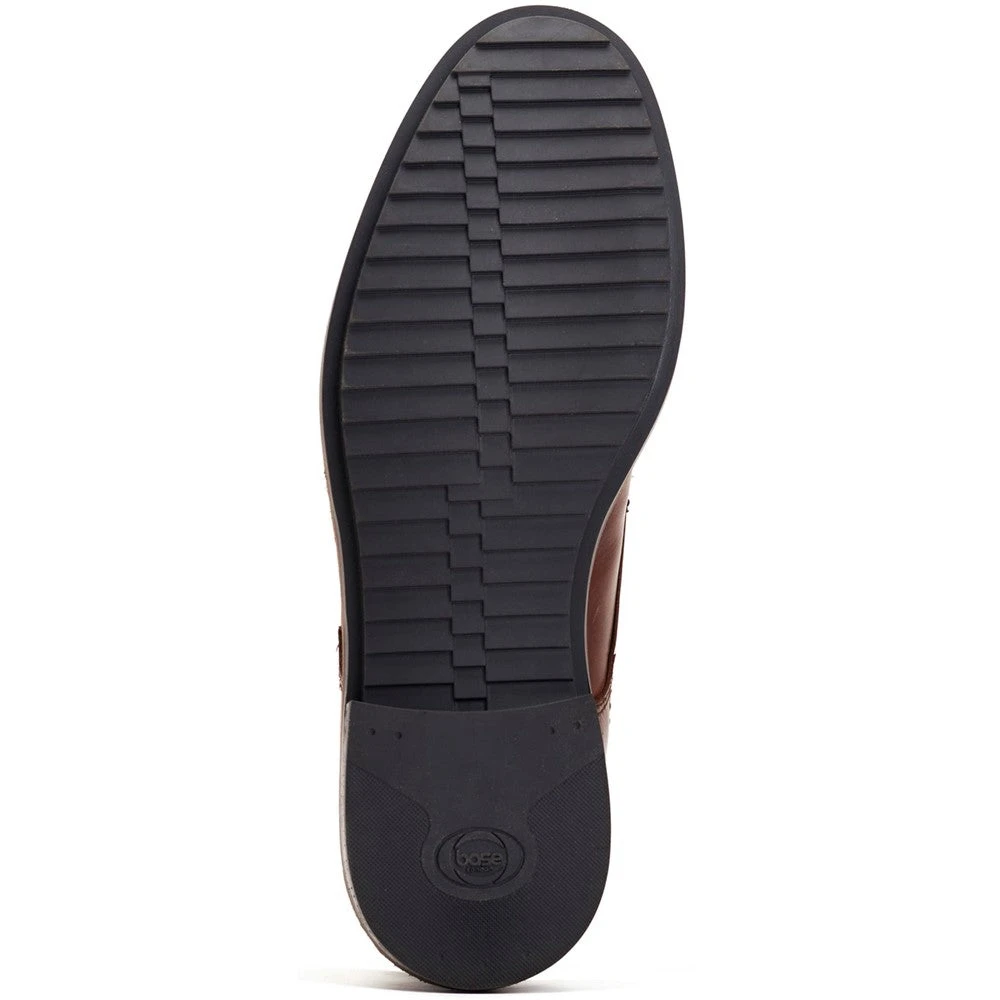 Base London Ashland Pull Up Toe Cap Boots Brown - Image 4