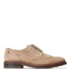 Base London Hatfield Suede Brogue Shoes Sand