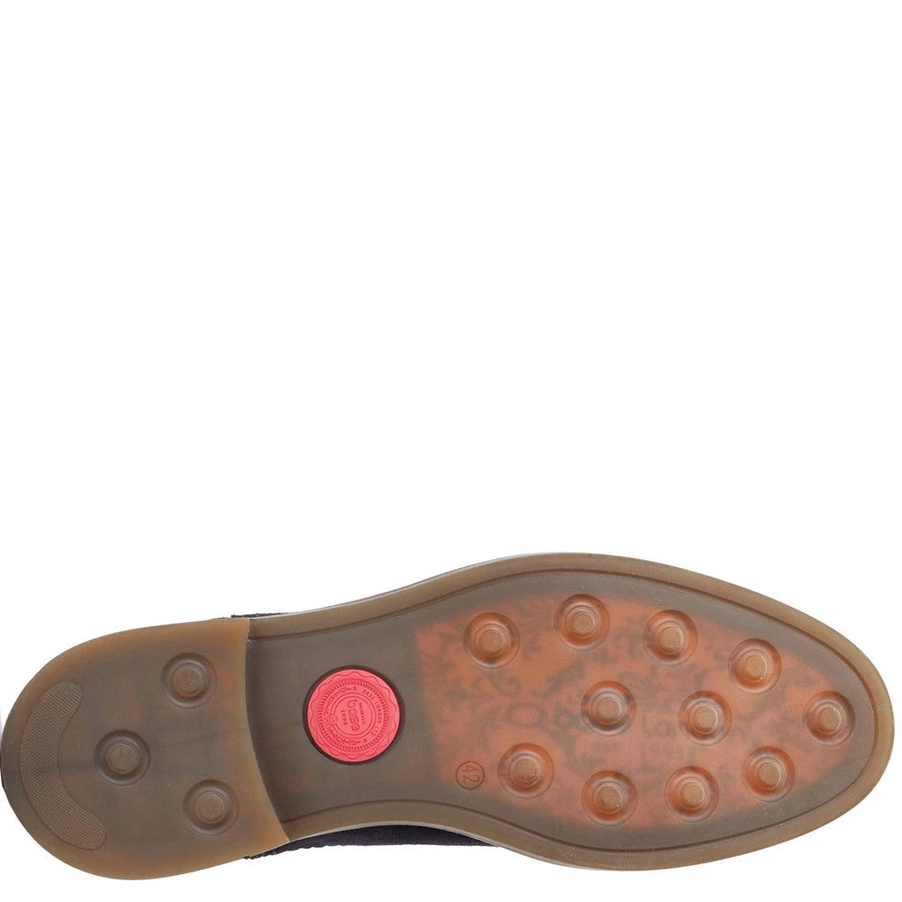 Base London Portland Suede Chelsea Boots Navy - Image 4