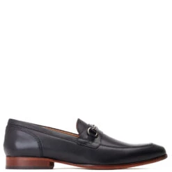 Base London Russo Waxy Loafers Black