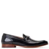 Base London Russo Hi Shine Loafers Black
