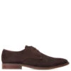 Base London Bronte Suede Derby Shoes Brown
