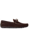 Base London Brooks Suede Loafers Brown