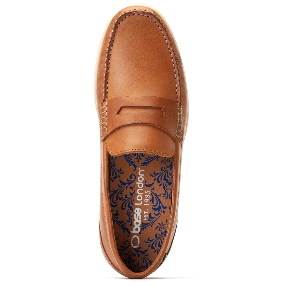 Base London Marlin Nubuck Loafers Tan - Image 5