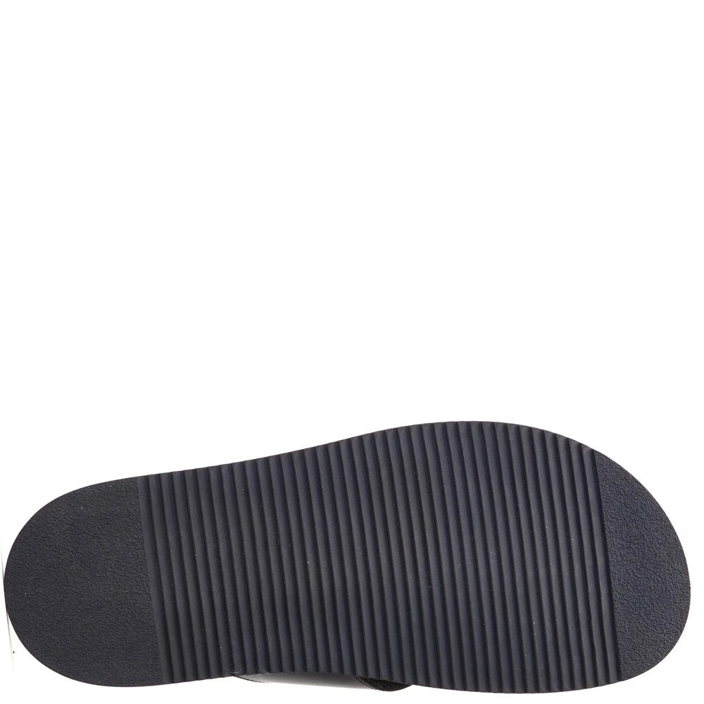 Base London Webb Washed Slide Sandal Black - Image 4